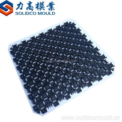 Custom plastic rubber puzzle interlocking floor tiles mould